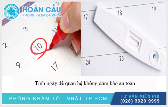 Tính ngày quan hệ không đảm bảo an toàn