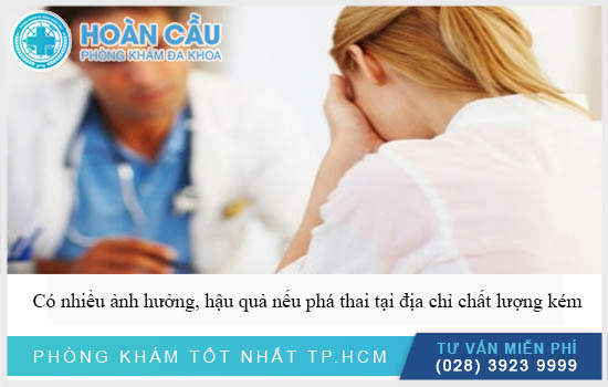 Phá thai tại địa chỉ không uy tín gây nhiều hậu quả