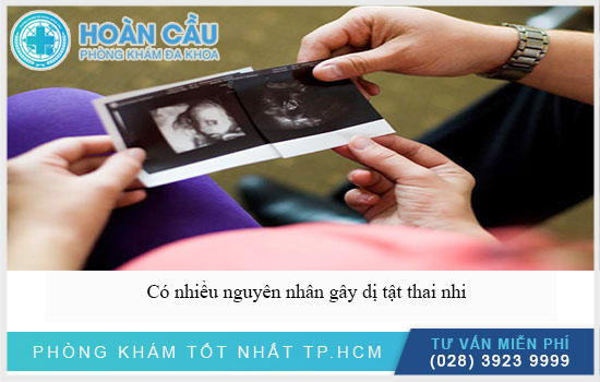 Có nhiều nguyên nhân gây dị tật thai nhi