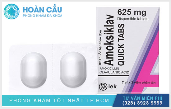 Thông tin chi tiết thuốc Amoksiklav Quick Tabs 625Mg