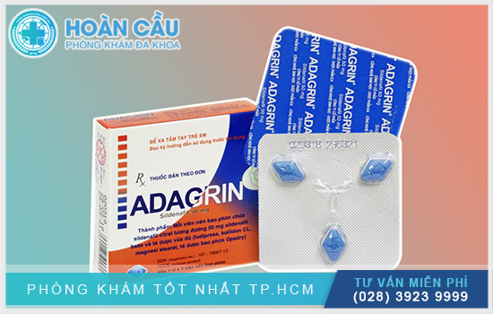 Mỗi một viên thuốc Adagrin được bào chế bởi hoạt chất Sildenafil citrat