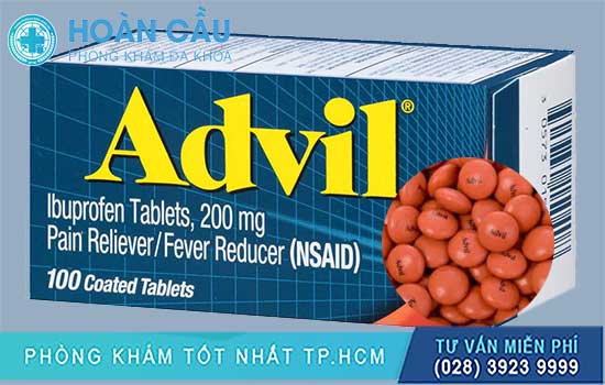 Thuốc Advil giảm đau, hạ sốt & cách sử dụng