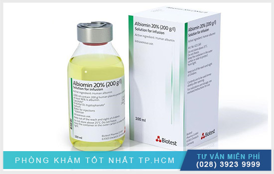 Albiomin 20% (200G/i) 50ml thuốc trị sốc thể tích hiệu quả