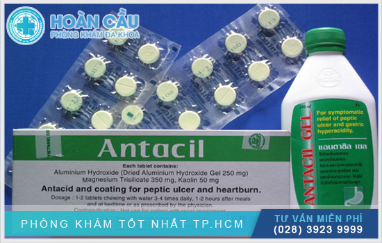 Antacil chính là thuốc thuộc về nhóm đường tiêu hóa
