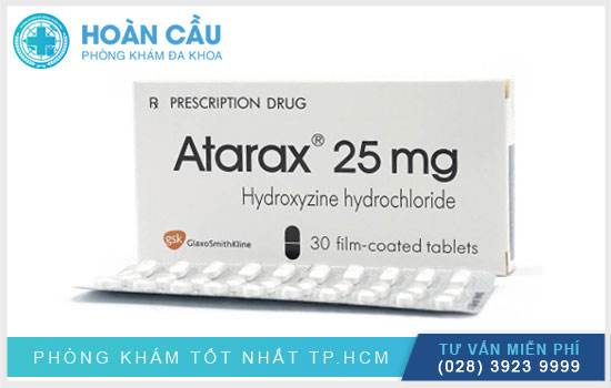 Thuốc Atarax 25mg: Công dụng, cách dùng và liều lượng