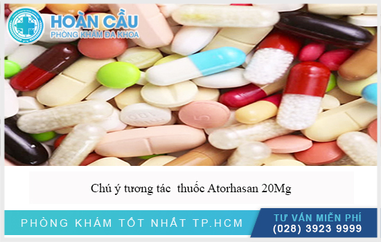 Chú ý tình trạng tương tác thuốc có thể xảy ra