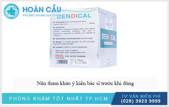 Nên tham khảo kỹ ý kiến bác sĩ trước khi dùng