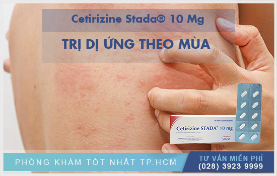 Thuốc Cetirizine Stada® 10 Mg chuyên trị dị ứng theo mùa