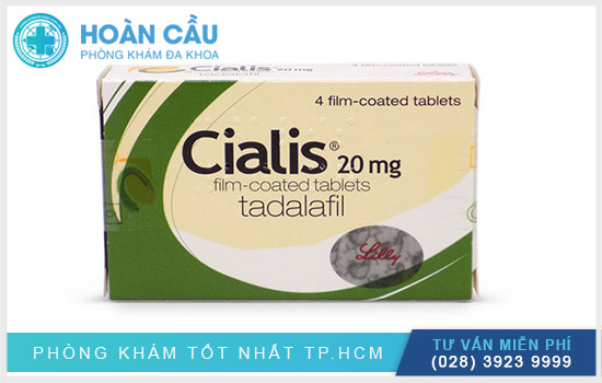 Cialis chính là loại thuốc được bào chế dạng viên uống bao phim với hoạt chất chính là Tadalafil