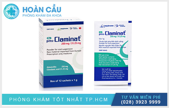 Claminat chính là thuốc thuộc nhóm chống nhiễm khuẩn, trị ký sinh trùng, kháng nấm, kháng virus