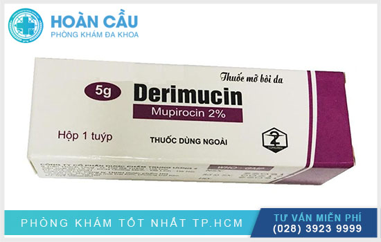 Bên trong Derimucin có chứa hoạt chất chính là Mupirocin