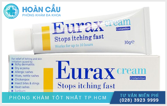 Eurax chính là loại thuốc được chỉ định điều trị khi bị ngứa da