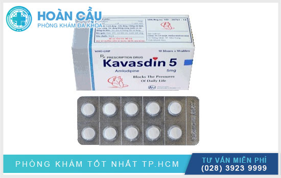 Thuốc Kavasdin điều trị bệnh tăng huyết áp
