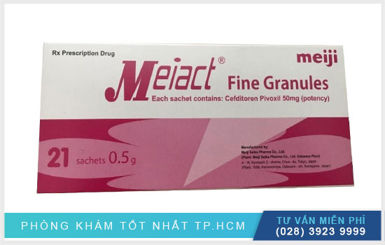 Thuốc Meiact 50mg: Cách sử dụng, tác dụng, liều lượng và giá bán