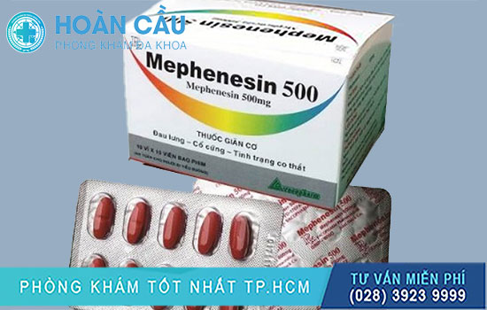 Mephenesin chính là thuốc thuộc nhóm giãn cơ và tăng trương lực