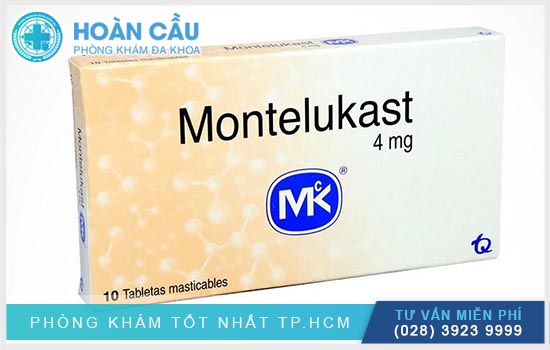 Montelukast có tên biệt dược là Singulair