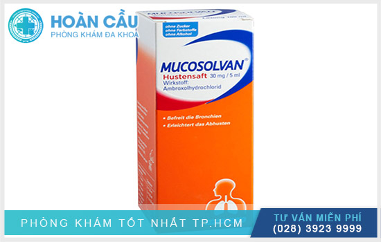 Thành phần chính của thuốc Mucosolvan đó là Ambroxol hydrochloride