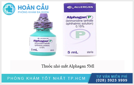 Thuốc nhỏ mắt Alphagan 5Ml