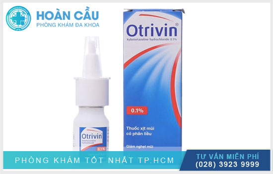 Thuốc nhỏ mũi cho trẻ sơ sinh Otrivin