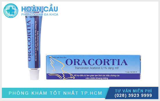 Oracortia chính là loại thuốc thuộc nhóm điều trị bệnh da liễu