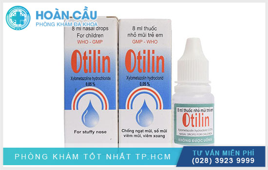 Otilin chính là thuốc kháng sinh với công dụng giảm xung huyết cũng như giảm sưng kéo dài
