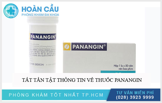 Thông tin và hướng dẫn sử dụng thuốc Panangin