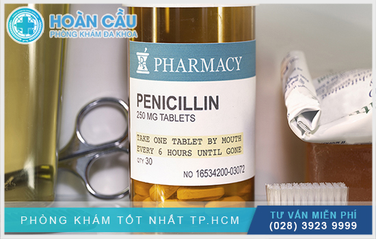 Penicillin thuộc về phân nhóm thuốc chống nhiễm khuẩn