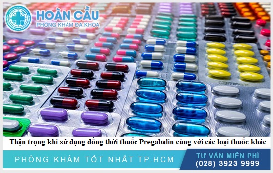 Cần lưu ý về tình trạng tương tác thuốc có thể xảy ra