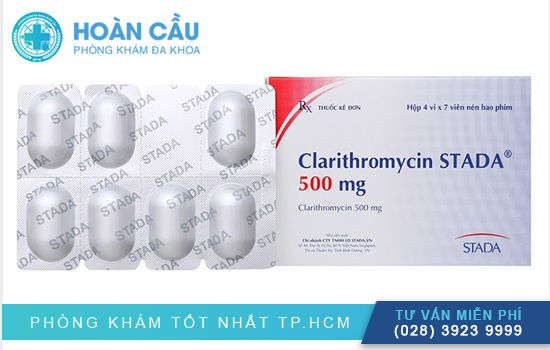 Clarithromycin Stada 500mg: Công dụng, liều lượng và cách sử dụng