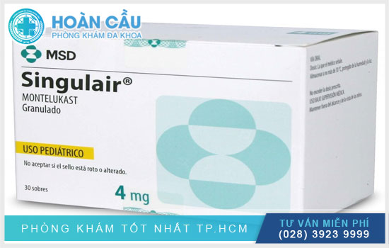 Thuốc Singulair thường được dùng trong việc điều trị dị ứng và hen suyễn