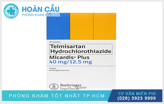 Telmisartan là thuốc được chỉ định điều trị bệnh lý cao huyết áp
