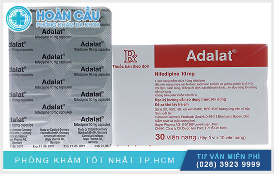Giới thiệu thuốc tim mạch Adalat 10