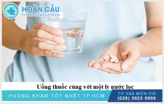 Uống thuốc theo hướng dẫn của bác sĩ chuyên môn