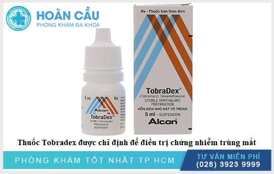 Thuốc được điều trị tình trạng nhiễm trùng mắt