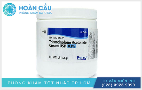 Triamcinolone acetonide là loại thuốc corticosteroid dạng tổng hợp