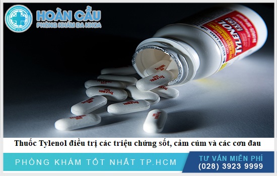 Thuốc được dùng chữa trị cảm cúm, sốt cùng các cơn đau