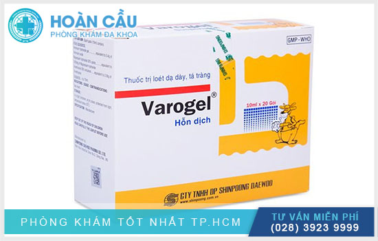 Liều dùng và cách dùng thuốc chữa dạ dày Varogel