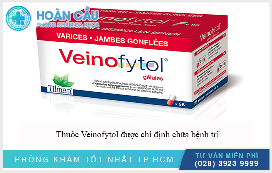 Veinofytol là loại thuốc được chỉ định giúp chữa trị bệnh trĩ