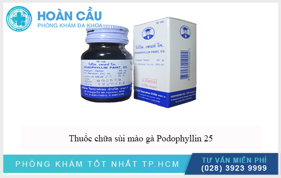 Thuốc Podophyllin 25 của Thái Lan