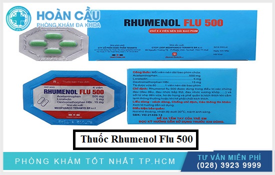 Thuốc Rhumenol Flu 500