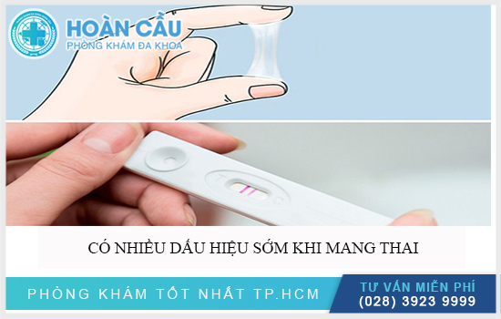 Có nhiều dấu hiệu cảnh báo mang thai sớm