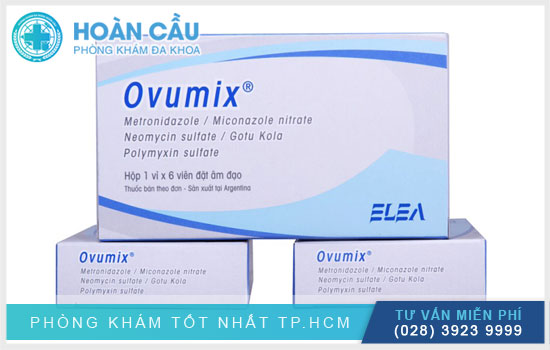 Thuốc Ovumix đặc trị viêm nhiễm vùng kín