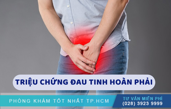 Triệu chứng đau tinh hoàn phải và giải pháp khắc phục hiệu quả