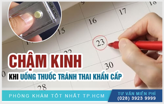 [Giải đáp] Uống thuốc tránh thai khẩn cấp có bị chậm kinh không?