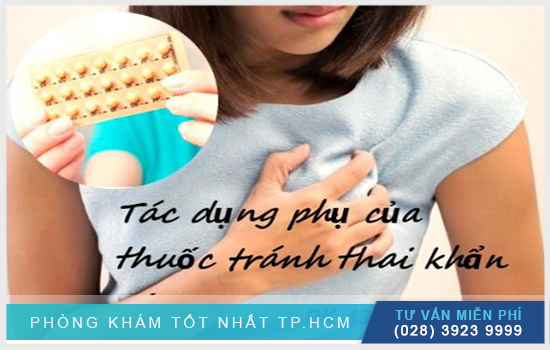 tác dụng phụ của thuốc tránh thai khẩn cấp