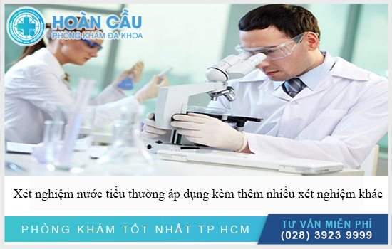 Thường áp dụng kèm xét nghiệm nước tiểu với nhiều phương pháp khác