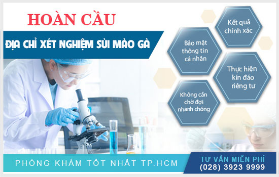 địa chỉ xét nghiệm sùi mào gà