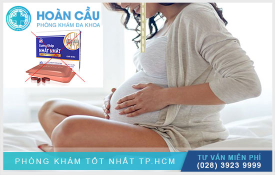 Chống chỉ định với đối tượng trong thai kì